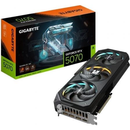 TARJETA GRAFICA GIGABYTE GEFORCE RTX 5070 GAMING OC/ 12GB GDDR7