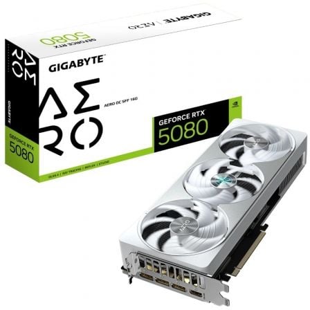 TARJETA GRAFICA GIGABYTE GEFORCE RTX 5080 AERO OC SFF 16G/ 16GB GDDR7