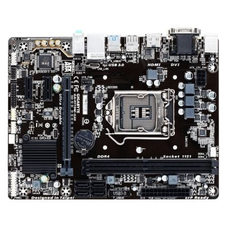 PLACA BASE GIGABYTE GA-H110M-S2H SOCKET LGA 1151/ MICRO ATX