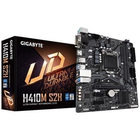 PLACA BASE GIGABYTE H410M S2H SOCKET 1200/ MICRO ATX