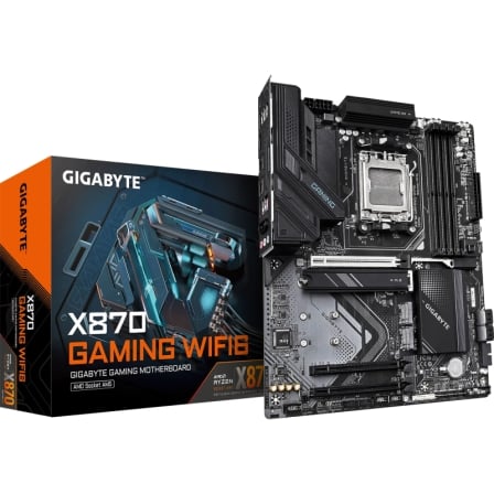 PLACA BASE GIGABYTE X870 GAMING WIFI6 SOCKET AM5/ DDR5/ PCIE 5.0