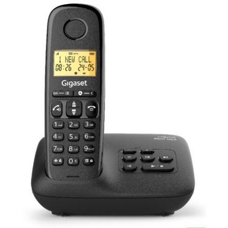 TELEFONO INALAMBRICO GIGASET BASIC 100/ NEGRO
