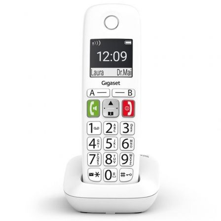 TELEFONO INALAMBRICO GIGASET E290/ BLANCO
