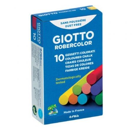 TIZAS GIOTTO ROBERCOLOR 538900/ 10 UNIDADES/ COLORES SURTIDOS