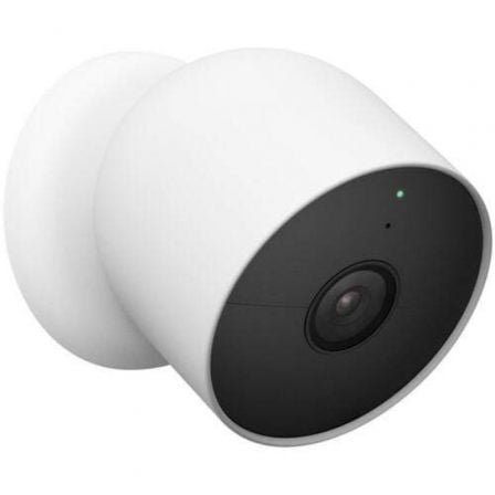 CAMARA DE VIDEOVIGILANCIA GOOGLE NEST CAM EXTERIOR-INTERIOR CON BATERIA/ 130/ VISION NOCTURNA/ CONTROL DESDE APP