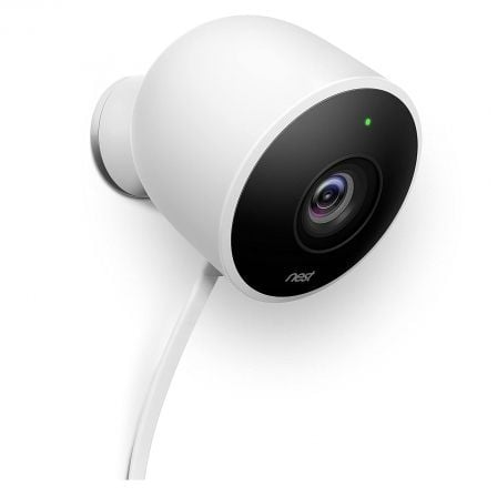 CAMARA INTELIGENTE SEGURIDAD PARA EXTERIOR GOOGLE NEST NC2100IT - WIFI B/G/N - 1080P - IP65 - VISION NOCTURNA - ALTAVOZ/MICROFON