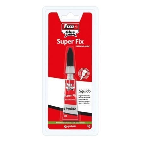 PEGAMENTO EN TUBO GRAFOPLAS FIXO GLUE SUPER FIX/ 3G