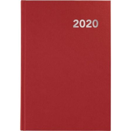 AGENDA ANUAL GRAFOPLAS BRETANA ROJA - TAPA DURA - PUNTO DE LECTURA - DIA POR PAGINA DE ENERO A DICIEMBRE 2020 | Agendas