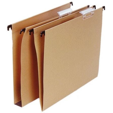 CARPETA COLGANTE GRAFOPLAS KRAFT 00010649/ A4/ 50 UNIDADES | Carpetas