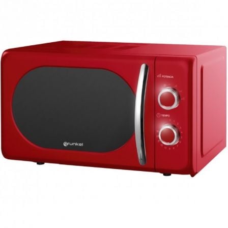 MICROONDAS GRUNKEL VINTAGE MW-20ROJO/ 700W/ CAPACIDAD 20L/ ROJO