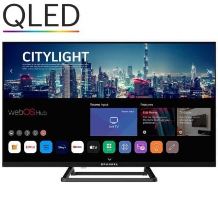 TELEVISOR GRUNKEL LED-3225QLEDW 32"/ HD/ SMART TV/ WIFI | Televisor hasta 43 pulgadas