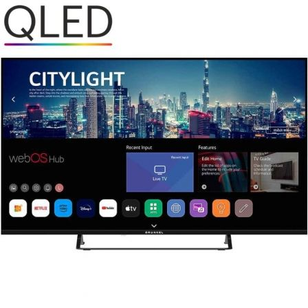 TELEVISOR GRUNKEL LED-5025QLEDW 50"/ ULTRA HD 4K/ SMART TV/ WIFI