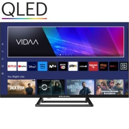 TELEVISOR GRUNKEL QLED-3225VD 32"/ HD/ SMART TV/ WIFI