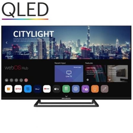 TELEVISOR GRUNKEL QLED-4025W 40"/ FULL HD/ SMART TV/ WIFI