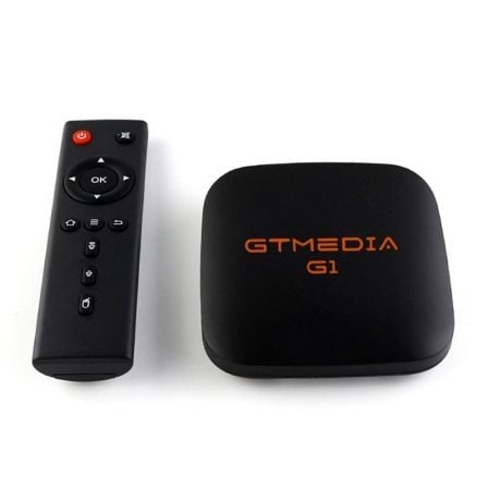 ANDROID TV BOX GTMEDIA G1 - 4K - QC 1.5GHZ - 8GB - 1GB RAM - HDMI - LAN - WIFI - MICRO SD - ANDROID - MANDO A DISTANCIA