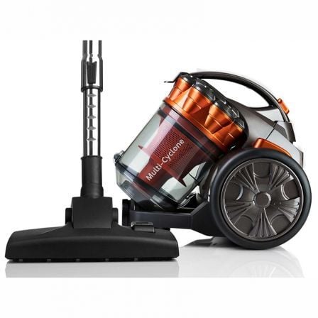 ASPIRADOR MULTICICLON HAEGER CYCLON FORCE - 700W - DEPOSITO 2L - FUNCION RECOGE CABLE AUTOMATICO - BAJO RUIDO - CEPILLO COMBI MA