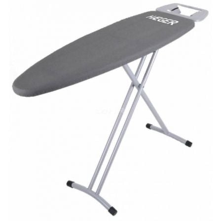 TABLA DE PLANCHAR HAEGER HOME GRIS - ESTRUCTURA RED METALICA 116*35CM - ALTURA AJUSTABLE 90CM - FUNDA ALGODON/ESPUMA 5MM