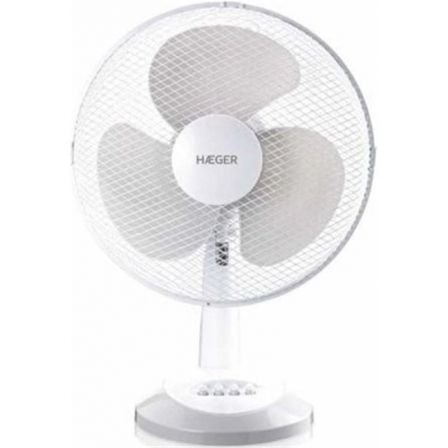 VENTILADOR DE SOBREMESA HAEGER LITTLE WIND - 3 ASPAS - 40W - BASE REDONDA - O30CM - 3 VELOCIDADES - OSCILACION 90 - SILENCIOSO