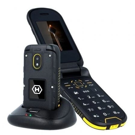 TELEFONO MOVIL RUGGERIZADO HAMMER BOW 2G/ NEGRO