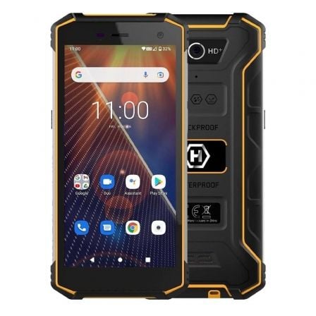 SMARTPHONE RUGGERIZADO HAMMER ENERGY ECO 2 3GB/ 32GB/ 5.5"/ NEGRO Y NARANJA