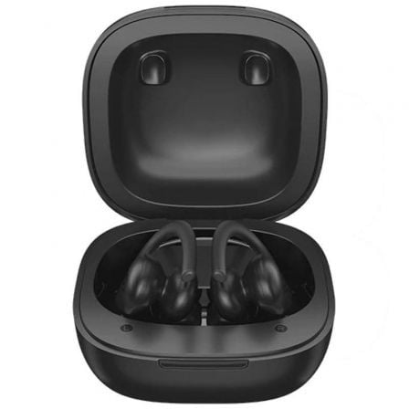 AURICULARES BLUETOOTH HAYLOU T17 CON ESTUCHE DE CARGA/ AUTONOMIA 7H/ NEGROS