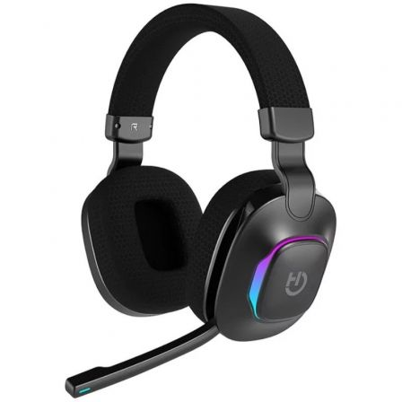 AURICULARES GAMING CON MICROFONO HIDITEC VORTEX ARGB/ JACK 3.5/ BLUETOOTH/ NEGROS | Gaming - auriculares y microfonos