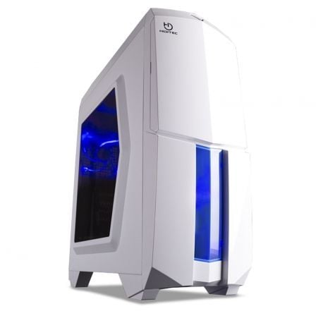 CAJA SEMITORRE HIDITEC NG-X1 WHITE CHA010005 - USB 3.0 - LECTOR DE TARJETAS - MICRO ATX - COLOR BLANCO