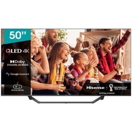 TELEVISOR HISENSE QLED TV 50A7GQ 50"/ ULTRA HD 4K/ SMART TV/ WIFI |