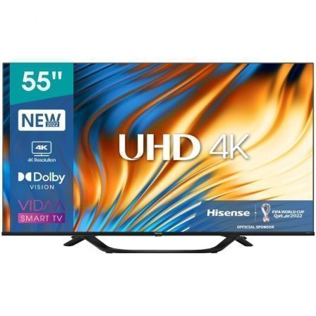 TELEVISOR HISENSE UHD TV 55A63H 54.6"/ ULTRA HD 4K/ SMART TV/ WIFI
