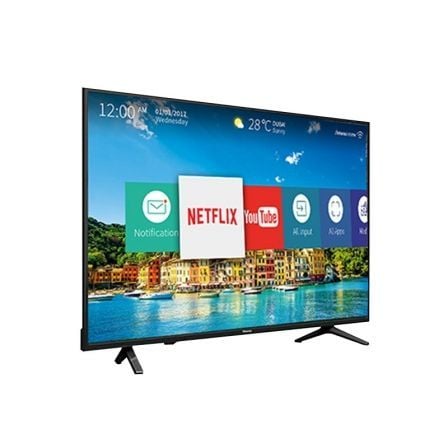 TELEVISOR HISENSE H50A6140 - 50"/126CM 4K UHD 3840*2160 - HDR - DVB-T2/T/C/S2/S - SMART TV - WIFI - AUDIO 2*10W - 3*HDMI - 2*USB