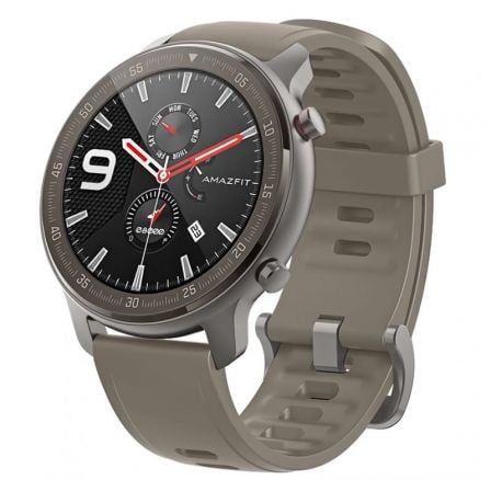 RELOJ INTELIGENTE HUAMI AMAZFIT GTR 47MM TITANIUM - PANTALLA 3.53CM AMOLED - BT 5.0 - WIFI - PULSOMETRO - NOTIFICACIONES - IP68