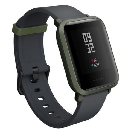 RELOJ INTELIGENTE HUAMI AMAZFIT BIP GREEN - PANTALLA 3.25CM - BT - SENSOR FRECUENCIA CARDIACA - GPS - IP68 - BAT. 200MAH