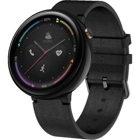 RELOJ INTELIGENTE HUAMI AMAZFIT NEXO 4G BLACK - PANTALLA 1.39"/3.53CM - BT 4.2 - E-SIM (HACE/RECIBE LLAMADAS) - GPS - NOTIFICACI