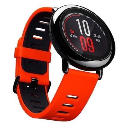 RELOJ INTELIGENTE HUAMI AMAZFIT PACE RED - PANTALLA 3.40CM - BT - WIFI - SENSOR FRECUENCIA CARDIACA - GPS - IP67 - BAT. 280MAH