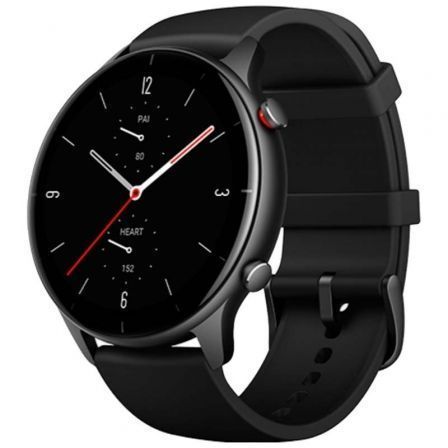 SMARTWATCH HUAMI AMAZFIT GTR 2E/ NOTIFICACIONES/ FRECUENCIA CARDIACA/ GPS/ NEGRO OBSIDIANA