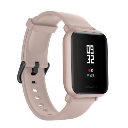 RELOJ INTELIGENTE HUAMI AMAZFIT BIP LITE PINK - PANTALLA 3.25CM - BT 4.2 - SENSOR FRECUENCIA CARDIACA - IP68 - BAT.200MAH