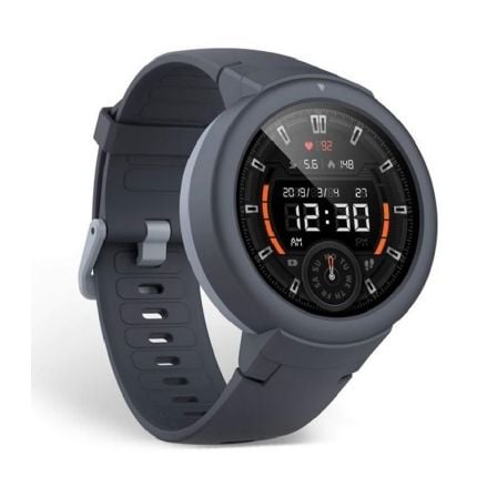 RELOJ INTELIGENTE HUAMI AMAZFIT VERGE LITE GRIS - PANTALLA 3.3CM - BT - WIFI - SENSOR FRECUENCIA CARDIACA - GPS - NOTIFICACIONES