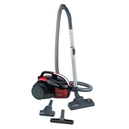 ASPIRADOR DE TRINEO SIN BOLSA HOOVER LANDER LA30 - 700W - DEPOSITO 1.2L - FILTRO HEPA - ESPECIAL SUELO PARQUET Y ACCESORIO PELOS