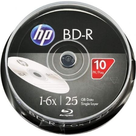 BLU-RAY HP BRE00071-3 BD-R 6X/ TARRINA-10UDS