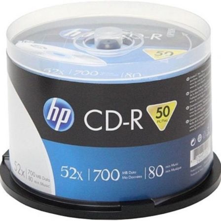 CD-R HP CRE00017-3 52X/ TARRINA-50UDS