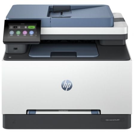 MULTIFUNCION LASER COLOR HP LASERJET PRO MFP 3302FDN FAX/ DUPLEX/ BLANCA Y AZUL