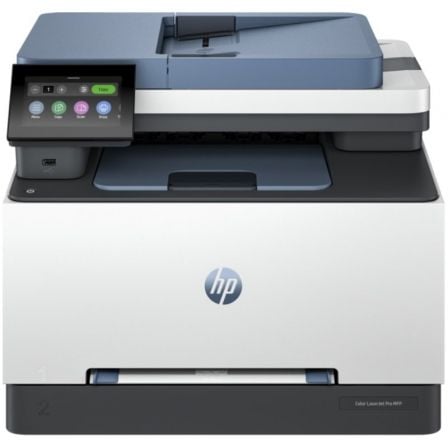 MULTIFUNCION LASER COLOR HP LASERJET PRO MFP 3302FDW WIFI/ FAX/ DUPLEX/ ADF/ BLANCA Y AZUL