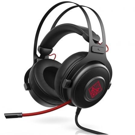 AURICULARES CON MICROFONO HP OMEN BY HP 800 - MICROFONO RETRACTIL - CONECTOR DE AUDIO 3.5MM CABLEADO - AURICULAR DTS