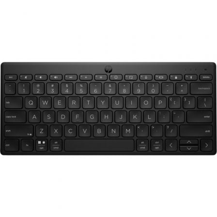 TECLADO COMPACTO INALAMBRICO POR BLUETOOTH HP 350/ NEGRO