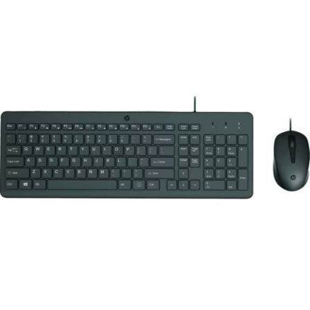 TECLADO Y RATON HP 150/ NEGRO