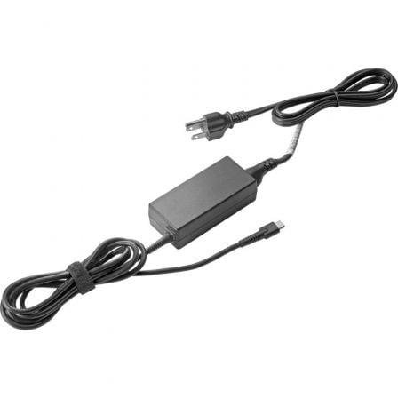 CARGADOR DE PORTATIL HP LC ADAPTER USB-C/ 45W/ AUTOMATICO/ VOLTAJE 15V