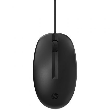 RATON HP 125/ HASTA 1200 DPI/ NEGRO