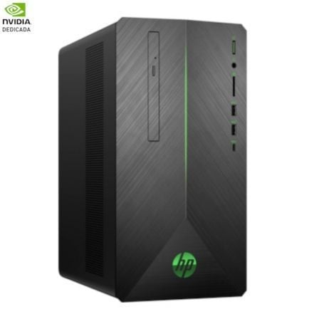 PC GAMING HP PAVILION 690-0091NS - I7-8700 3.2GHZ - 12GB - 1TB - GEFORCE GTX1050TI 4GB - DVD RW - DVI - HDMI - DPORT - WIFI - BT