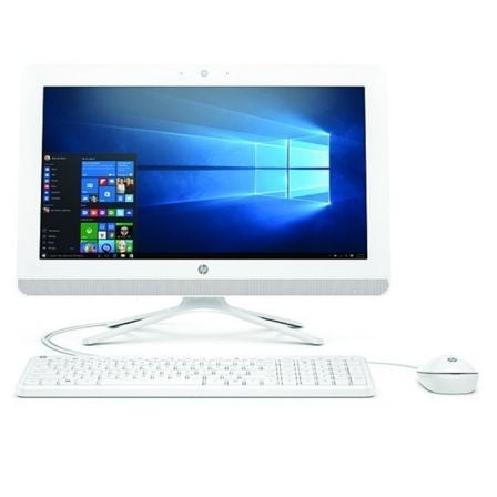 PC ALL IN ONE HP 20-C409NS - AMD A4-9125 2.3GHZ - 4GB - 1TB - RAD R3 - 19.5"/49.5CM FHD - WIFI - HDMI - BT - TEC+RATON - NO ODD