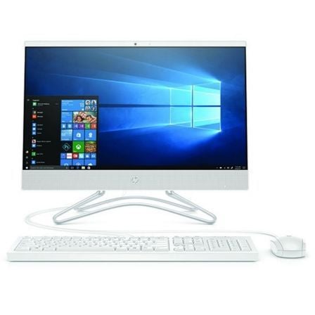 PC ALL IN ONE HP 22-C0043NS - AMD A4-9125 2.3GHZ - 4GB - 256GB SSD - RAD R5 - 21.5"/54.6CM FHD - WIFI - HDMI - BT - TEC+RATON -